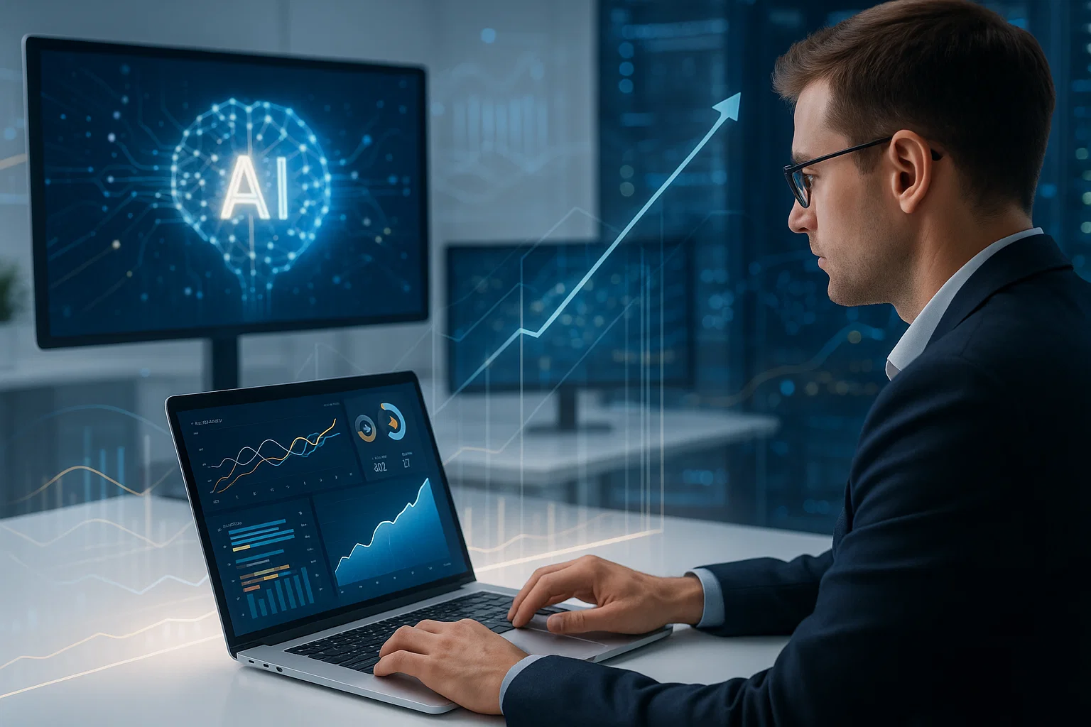 AI analytics expert working with performance data to improve digital growth metrics.